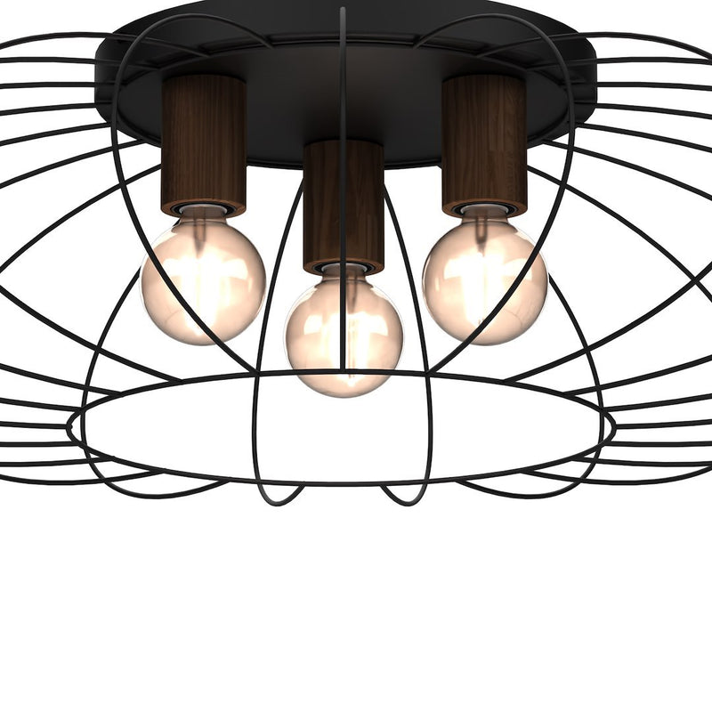 Milagro Meridano 3L ceiling lamp E27 H 22cm