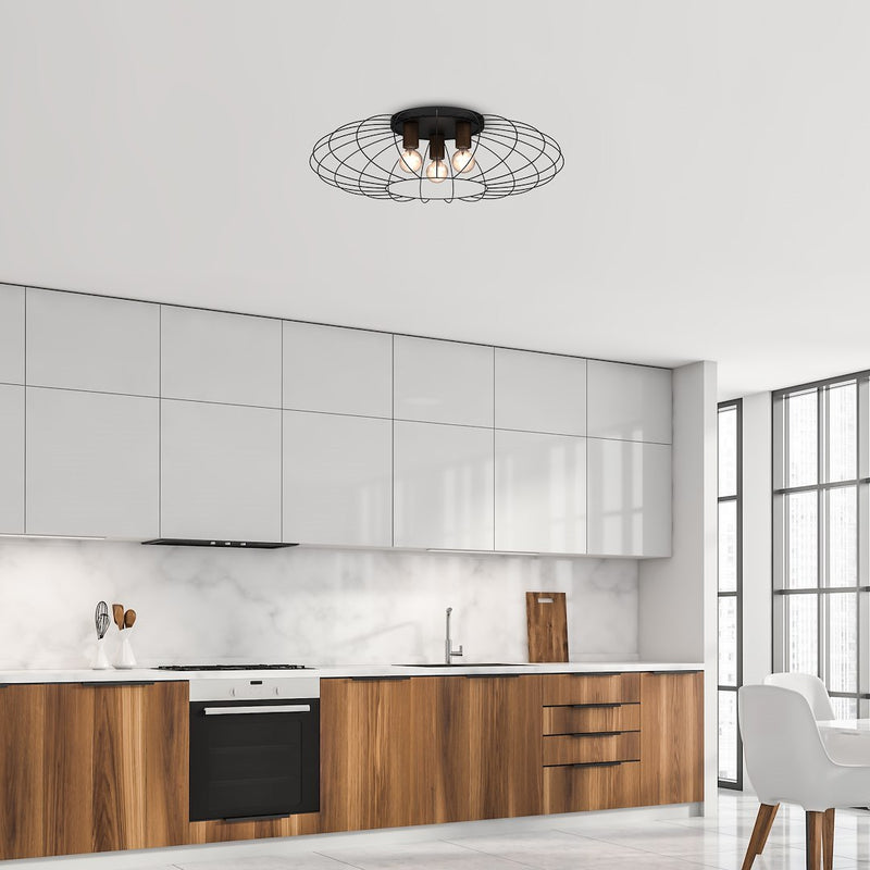 Milagro Meridano 3L ceiling lamp E27 H 22cm