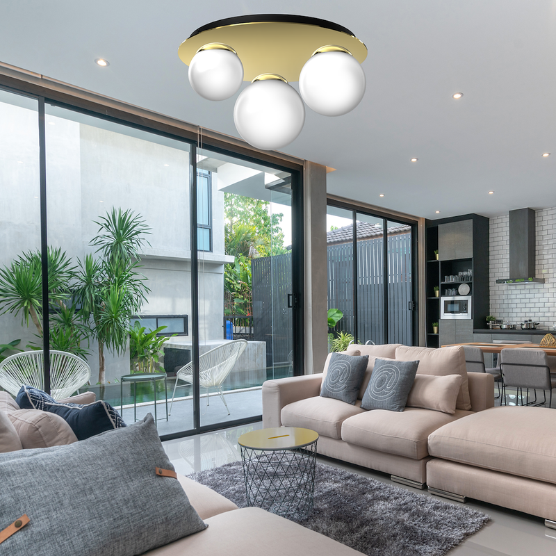 Milagro Plato 3L ceiling lamp E14 H 29cm