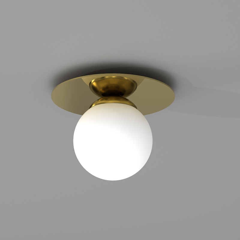 Milagro Plato 1L ceiling lamp E14 H 21cm