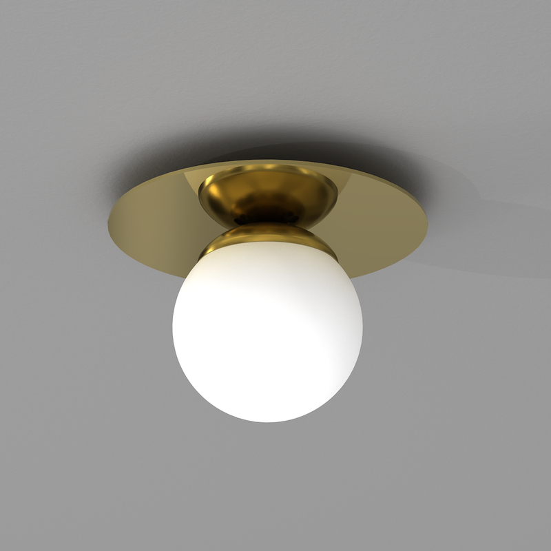 Milagro Plato 1L ceiling lamp E14 H 24cm