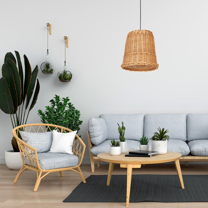 Milagro Vimini 1L pendant lamp E27