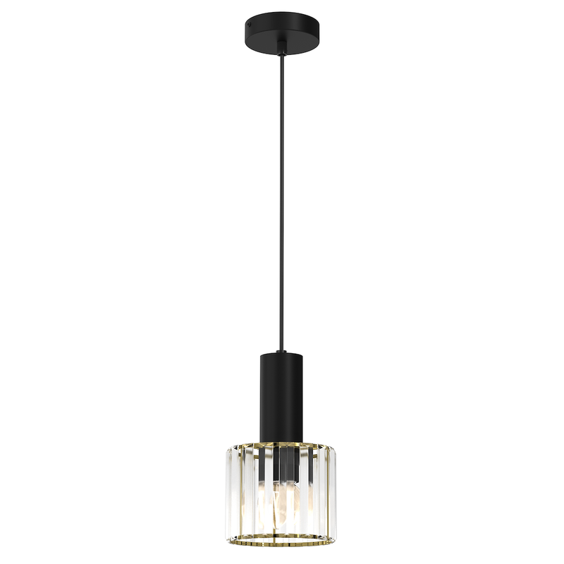 Milagro Cristal 1L pendant lamp E27