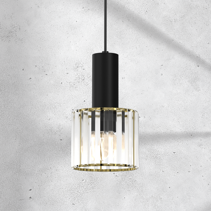 Milagro Cristal 1L pendant lamp E27