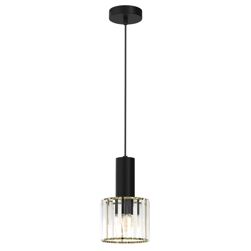 Milagro Cristal 1L pendant lamp E27