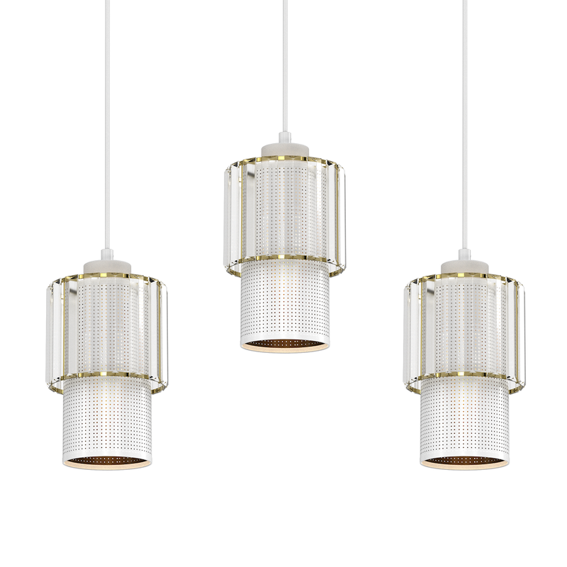Milagro Blanco 3L pendant lamp E27