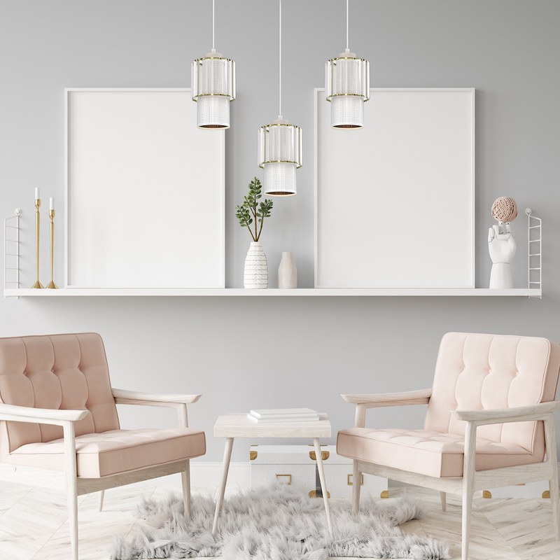 Milagro Blanco 3L pendant lamp E27