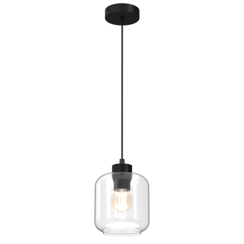 Milagro Sombra 1L pendant lamp E27
