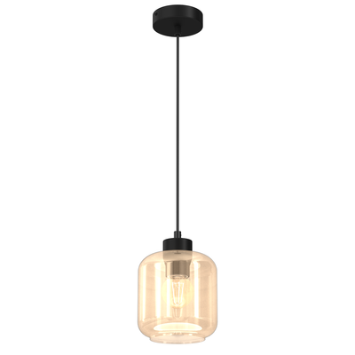 Milagro Sombra 1L pendant lamp E27