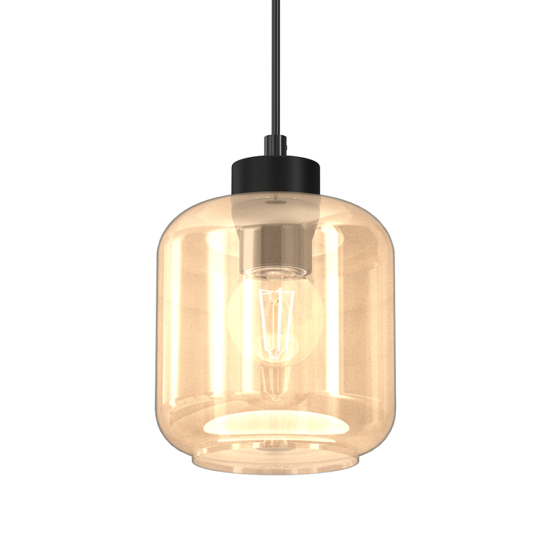 Milagro Sombra 1L pendant lamp E27