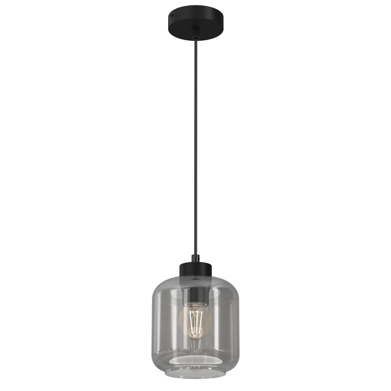 Milagro Sombra 1L pendant lamp E27