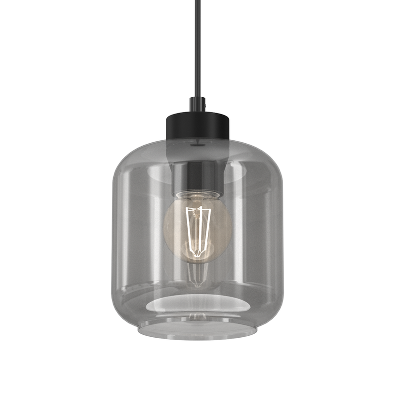 Milagro Sombra 1L pendant lamp E27