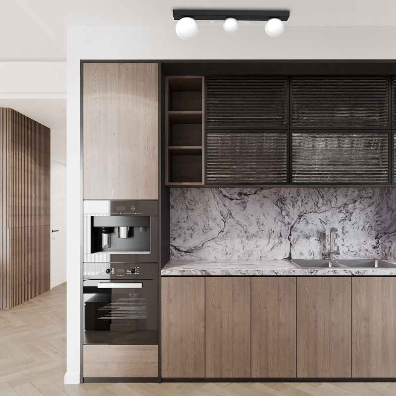 Milagro Bibione 5L ceiling lamp G9 H 15cm