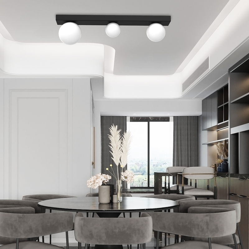 Milagro Bibione 5L ceiling lamp G9 H 15cm