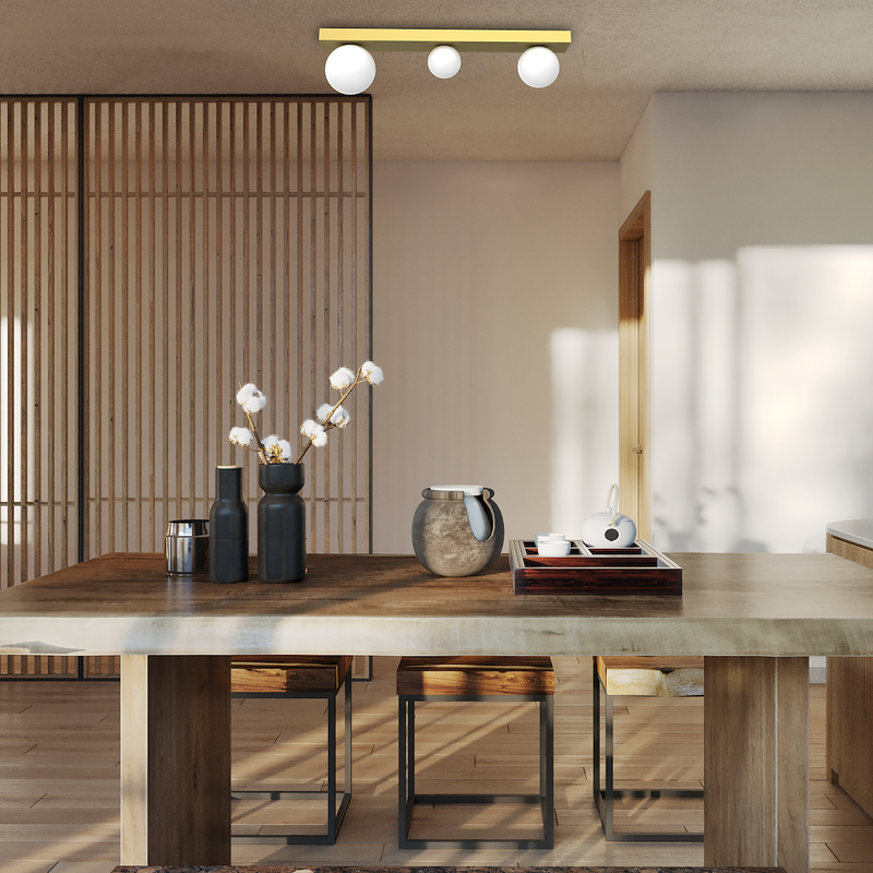 Milagro Bibione 5L ceiling lamp G9 H 15cm