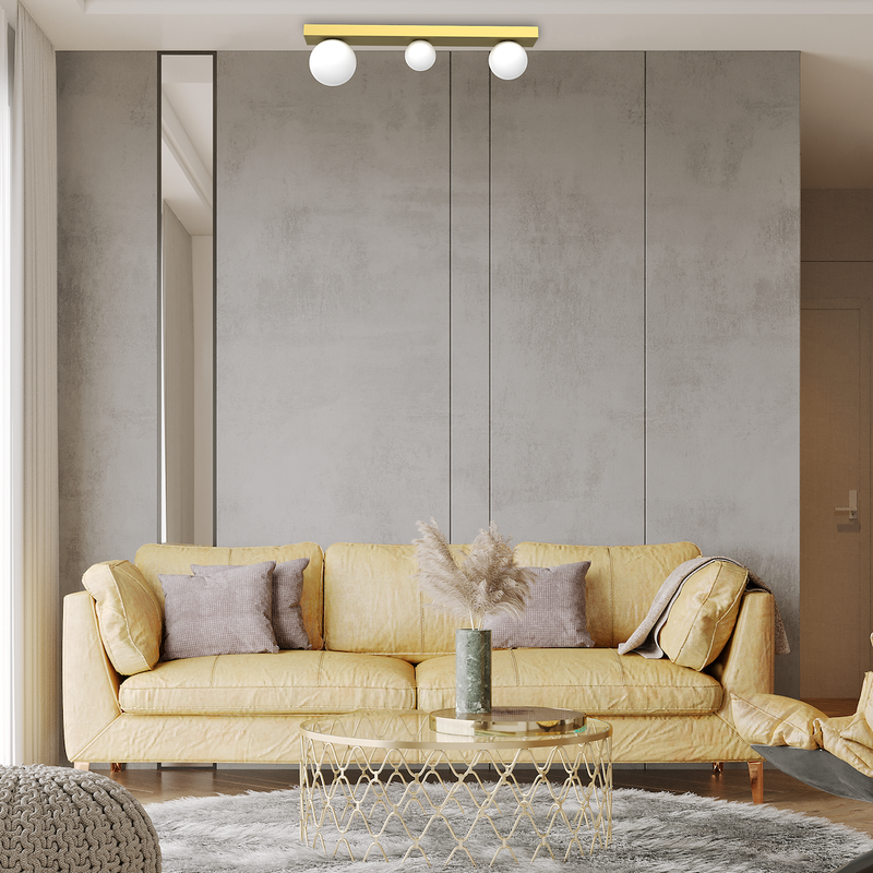 Milagro Bibione 5L ceiling lamp G9 H 15cm