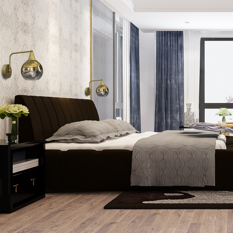 Milagro Palla 1L wall sconce lamp E27 H 21cm