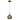 Milagro Palla 1L pendant lamp E27