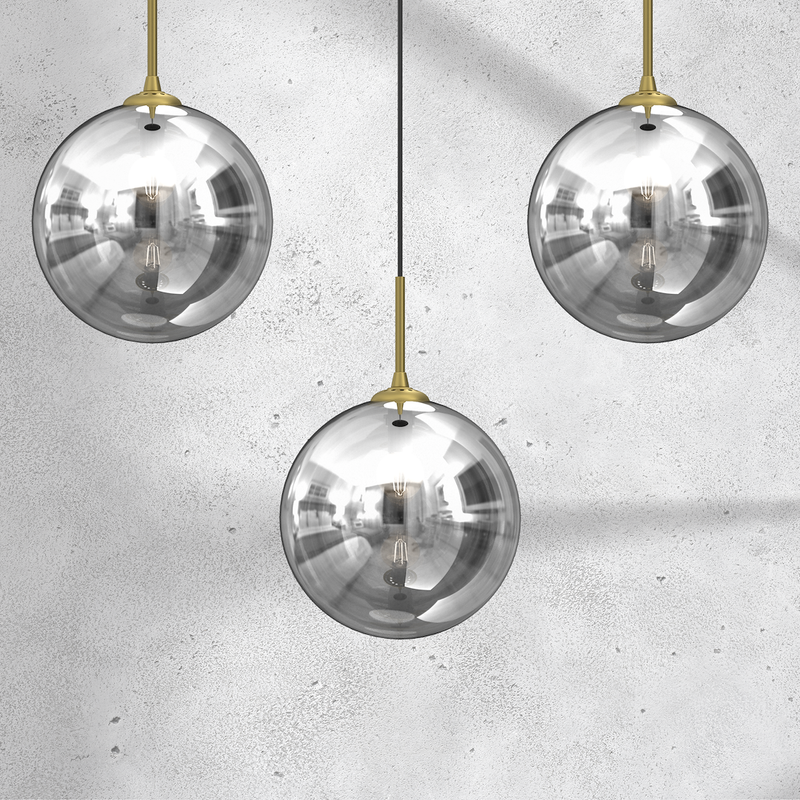 Milagro Reflex 3L pendant lamp E14