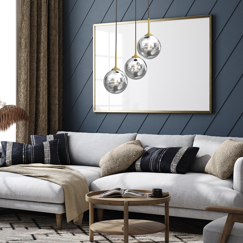 Milagro Reflex 3L pendant lamp E14