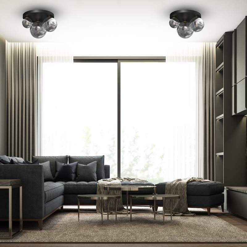 Milagro Reflex 3L ceiling lamp E14 / E27 H 28cm