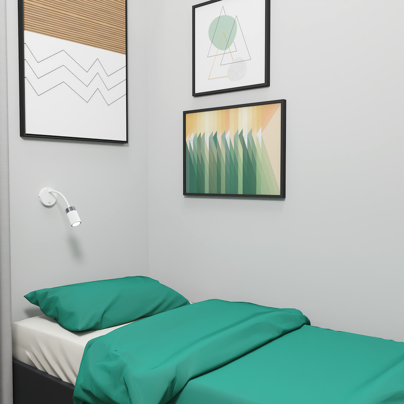 Milagro Joker Flex 1L wall sconce lamp GU10