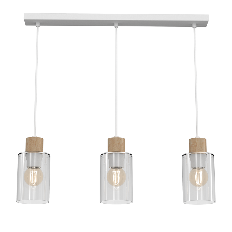Milagro Madeira 3L pendant lamp E27
