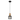 Milagro Sobresa 1L pendant lamp E27
