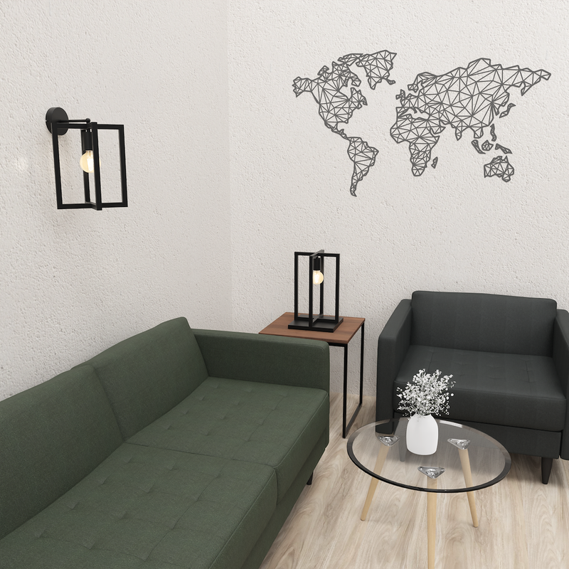 Milagro Arnold 1L wall sconce lamp E27 H 36cm