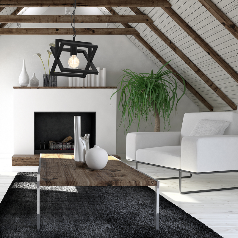 Milagro Arnold 1L pendant lamp E27 H 80cm