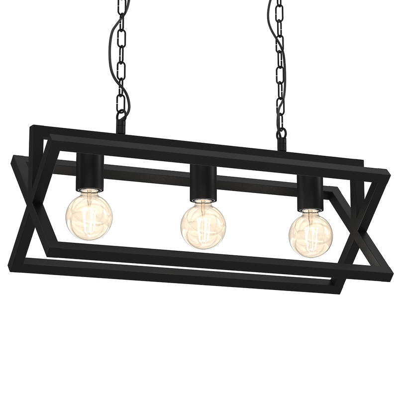 Milagro Arnold 3L pendant lamp E27 H 72cm