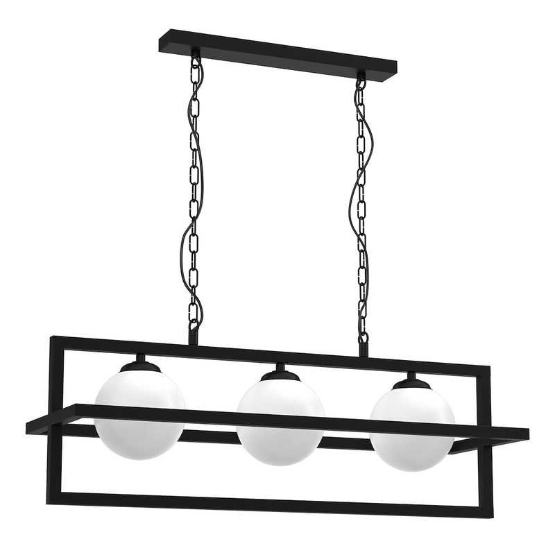 Milagro Diego 3L pendant lamp E14