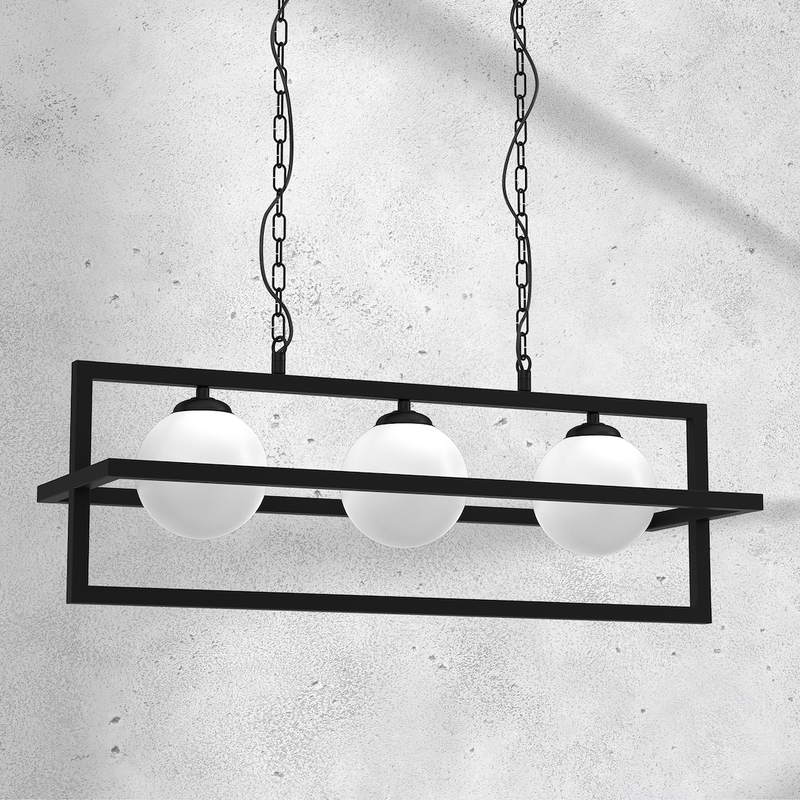 Milagro Diego 3L pendant lamp E14