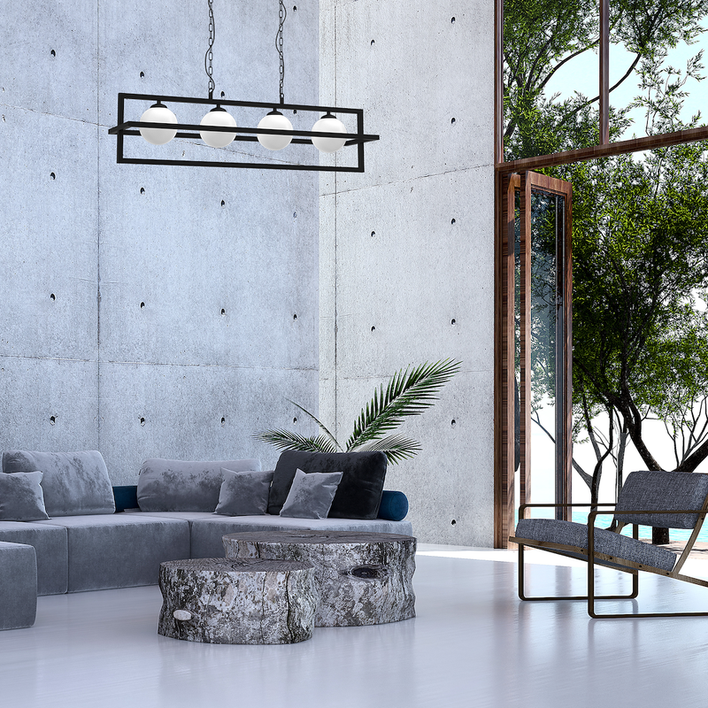 Milagro Diego 4L pendant lamp E14