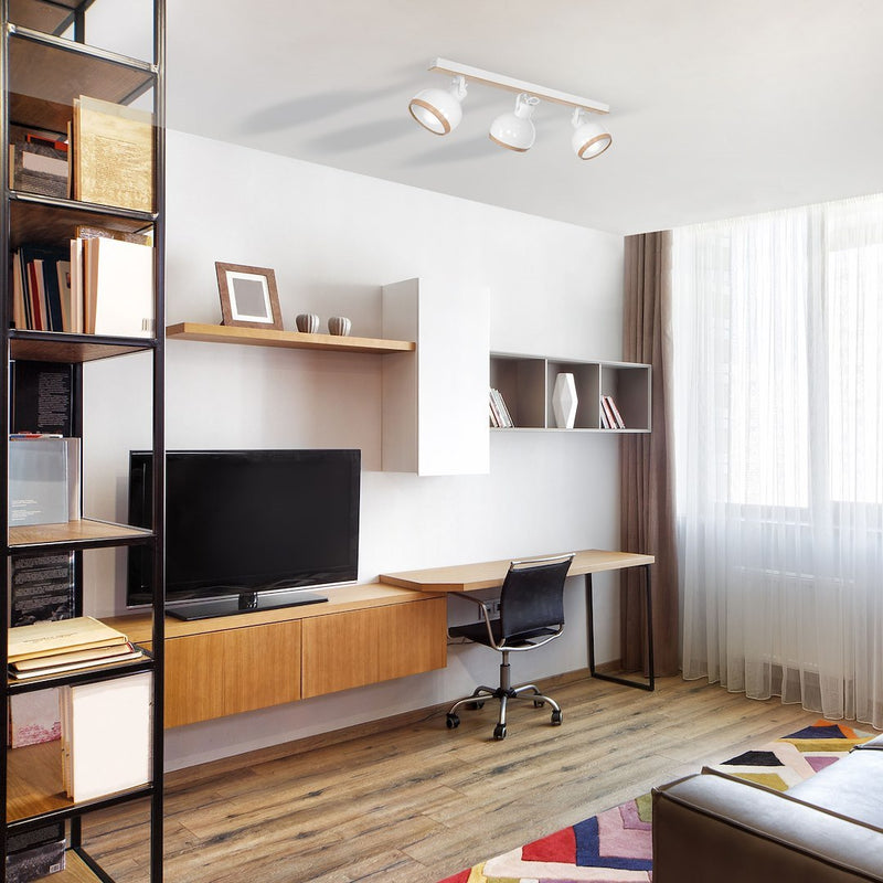 Milagro Oval ceiling lamp E27 H 22cm