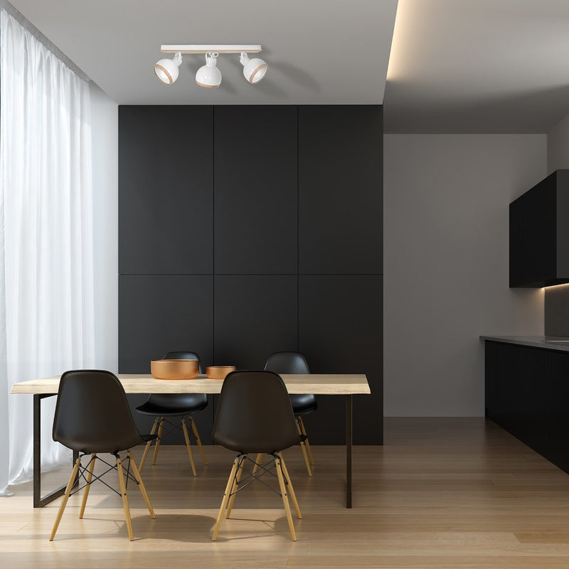 Milagro Oval ceiling lamp E27 H 22cm