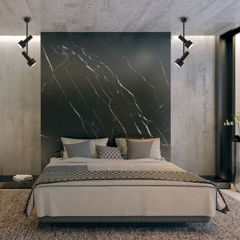 Milagro Linterna 2L ceiling lamp GX53 H 54cm