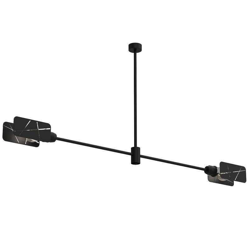 Milagro Astra 2L ceiling lamp E27 H 54cm