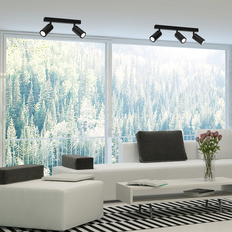 Milagro Hudson 2L ceiling lamp GU10 H 15.5cm