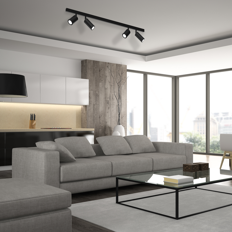 Milagro Hudson 4L ceiling lamp GU10 H 15.5cm