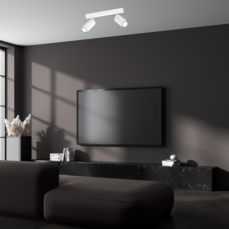 Milagro Hudson 2L ceiling lamp GU10 H 15.5cm