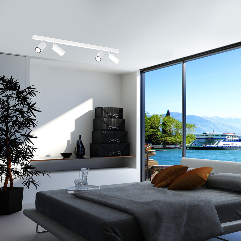 Milagro Hudson 4L ceiling lamp GU10 H 15.5cm