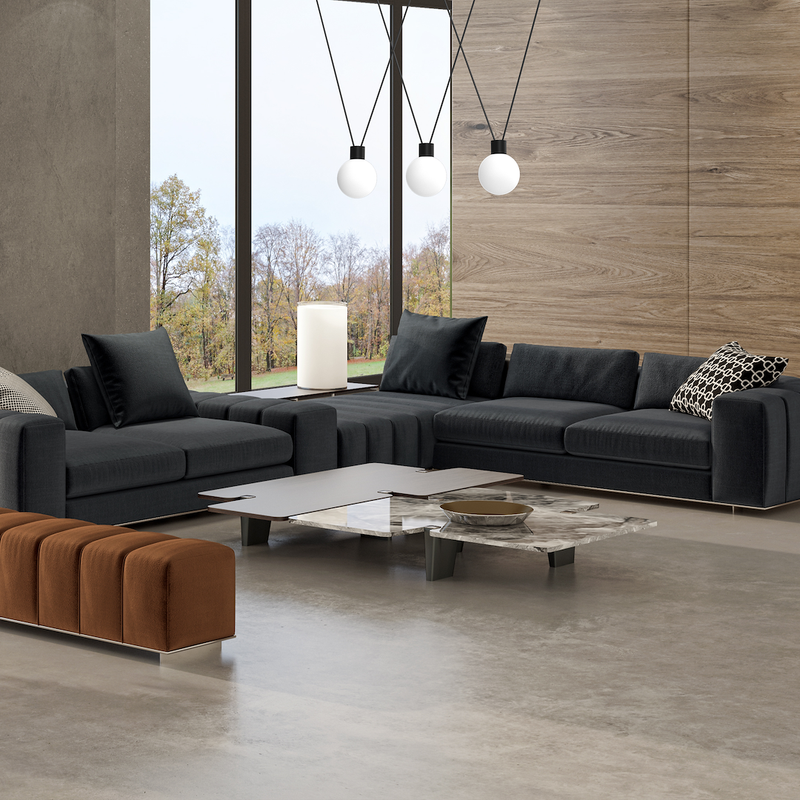 Milagro Capri 3L pendant lamp G9