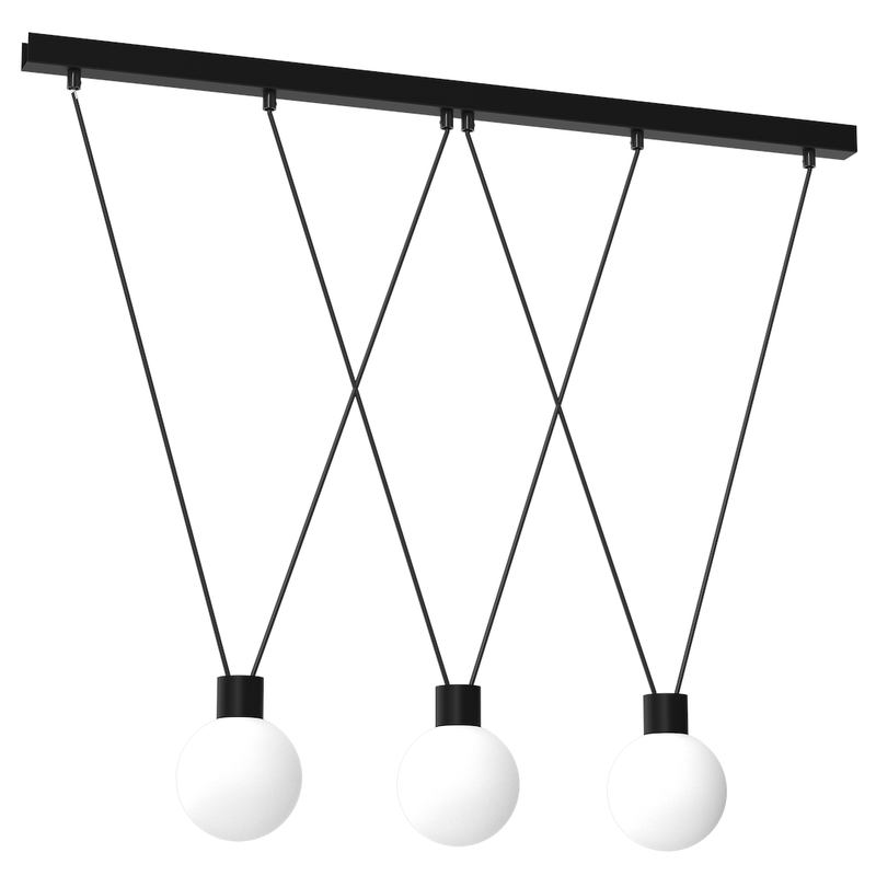 Milagro Capri 3L pendant lamp G9