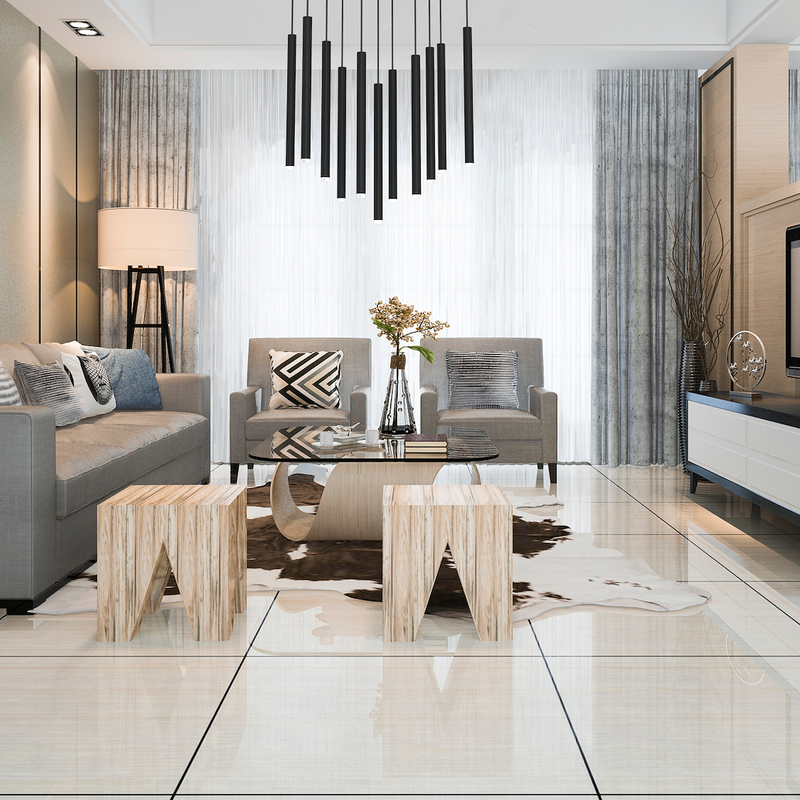 Milagro Monza 11L pendant lamp G9