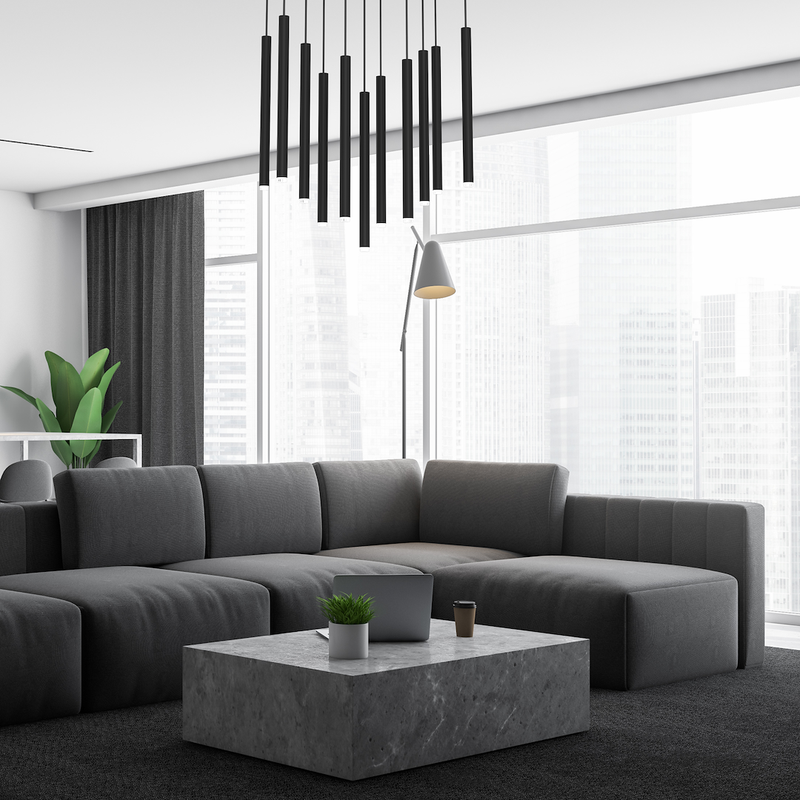 Milagro Monza 11L pendant lamp G9