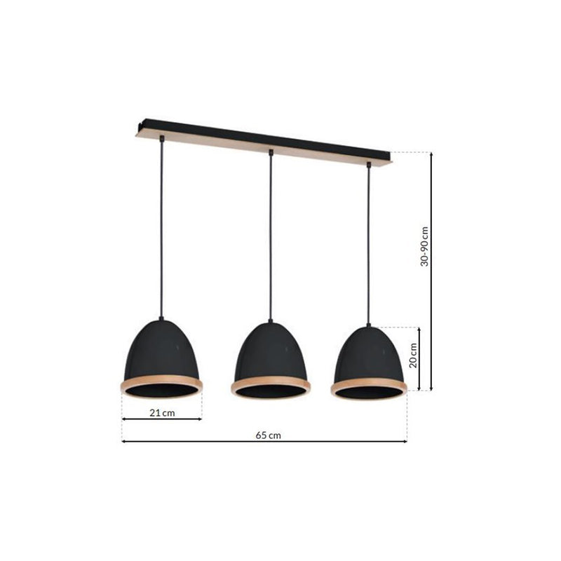 Milagro Studio pendant lamp E27