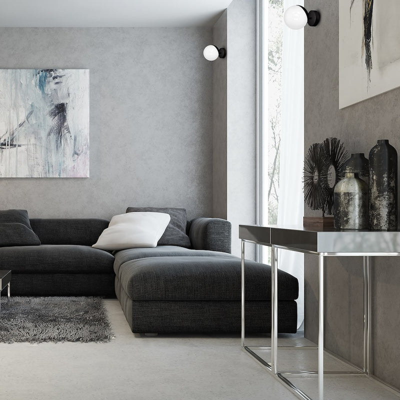 Milagro Sphere wall sconce lamp E14 H 15cm