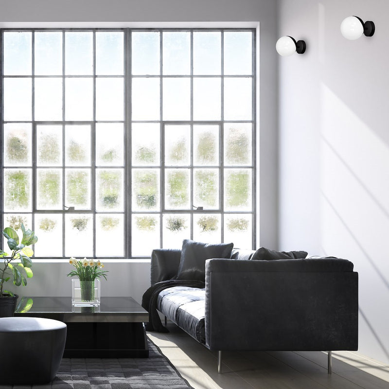 Milagro Sphere wall sconce lamp E14 H 15cm