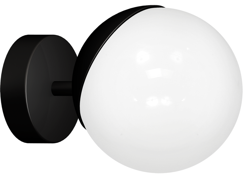 Milagro Sphere wall sconce lamp E14 H 15cm